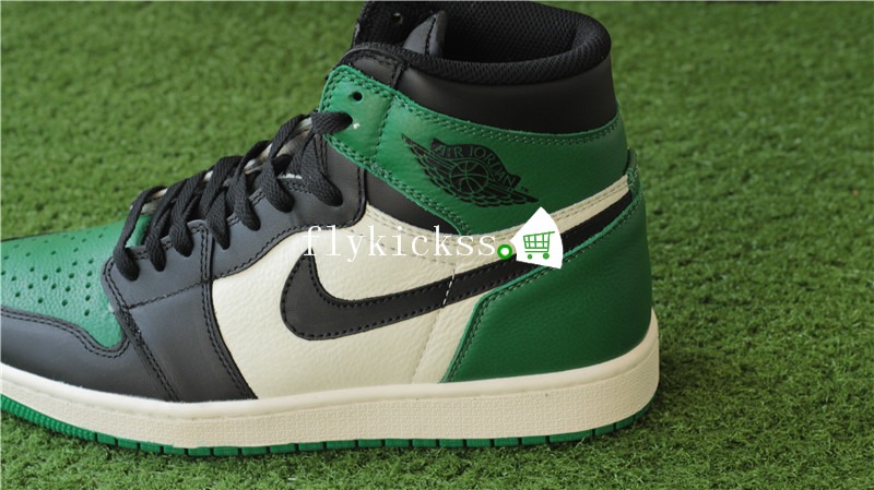 Authentic Air Jordan 1 High OG Pine Green